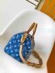 Top clone L--V Bandouliere 25 bright blue cowhide handbag (2)_th.jpg